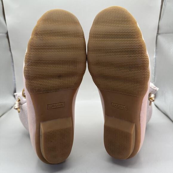 Sperry Duck Boots Womens Size 9.5 Pink Saltwater Winter Waterproof Rubber - Picture 7 of 9